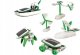 LeanToys Auto Terenowe Transporter Do Rozkręcania DIY Dinozaur LEAN Toys 1