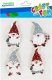Craft with Fun OZDOBA BN KLAMERKI MIKOLAJ 4SZT CF PBH 12/288 1