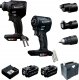 Zestaw narzędzi Panasonic Zestaw Panasonic:  wkrętarka EY1DD2, zakrętarka udarowa EY1PD1, 2x Akumulator 18V/5,0 Ah, ładowarka, systainer, 3 końcówki robocze 1