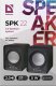 Głośniki komputerowe Defender Głośniki komputerowe 2.0 USB Defender SPK-22 2.5W do laptopa PC czarne 2szt 1