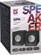 Głośniki komputerowe Defender Głośniki komputerowe 2.0 USB Defender SPK-22 2.5W do laptopa PC czarne 2szt 2