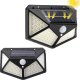 Kinkiet Alogy Lampa solarna na energię słoneczną Alogy Solar Lamp Wodoodporna zewnętrzna z czujnikiem 100 LED 5