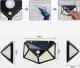 Kinkiet Alogy Lampa solarna na energię słoneczną Alogy Solar Lamp Wodoodporna zewnętrzna z czujnikiem 100 LED 6