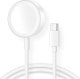 Ładowarka Alogy Kabel ładowarka indukcyjna QI magnetyczna Alogy do Apple Watch USB-C typ C 100cm 1M Biała 1