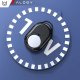 Alogy Zdalny kontroler Pilot Bluetooth do sterowania telefonem, robienia zdjęć, nagrań, przewijania Alogy Czarny 11