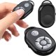 Alogy Zdalny kontroler Pilot Bluetooth do sterowania telefonem, robienia zdjęć, nagrań, przewijania Alogy Czarny 13