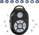 Alogy Zdalny kontroler Pilot Bluetooth do sterowania telefonem, robienia zdjęć, nagrań, przewijania Alogy Czarny 16