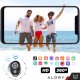 Alogy Zdalny kontroler Pilot Bluetooth do sterowania telefonem, robienia zdjęć, nagrań, przewijania Alogy Czarny 6