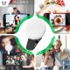 Lampa pierścieniowa Alogy Lampka LED Alogy Mini Selfie Ring Klips do nagrywania robienia zdjęć do telefonu z klipsem Czarna 5