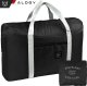 Alogy Torba podróżna sportowa na ramię męska damska na siłownie treningowa bagaż podręczny 48x32 materiałowa Alogy Sport Czarna 13