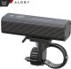 Alogy Lampka rowerowa przód LED przednia światło roweru oświetlenie wodoodporna IPX5 Alogy P12 światełko na rower czarna 11