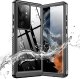 Alogy Etui wodoodporne do Samsung Galaxy S23 Ultra 360 Alogy Pancerne Armor IP68 ze smyczką Czarne 1