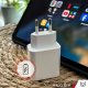 Ładowarka Alogy Ładowarka sieciowa szybka 30W USB-C USB typ C GaN PD do iPhone kostka Alogy Biała 19