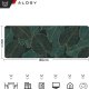 Podkładka Alogy Podkładka na biurko pod myszkę mysz klawiaturę Mata ochronna antypoślizgowa gamingowa XL 80x40 cm Alogy Liście Big Leaves 7