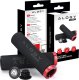 Alogy Chwyty gripy rowerowe rączki do kierownicy roweru ergonomiczne antypoślizgowe redukujące wibracje na rower Alogy [2szt.]  Czarno-Czerwone 14