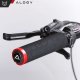 Alogy Chwyty gripy rowerowe rączki do kierownicy roweru ergonomiczne antypoślizgowe redukujące wibracje na rower Alogy [2szt.]  Czarno-Czerwone 7