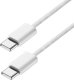 Kabel USB Alogy Kabel USB-C typ C mocny szybki 60W PD 1M do iPhone 15 Alogy nylonowy przewód Biały 12