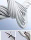 Kabel USB Alogy Kabel USB-C typ C mocny szybki 60W PD 1M do iPhone 15 Alogy nylonowy przewód Biały 3