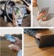 Kabel USB Alogy Kabel USB-C typ C mocny szybki 60W PD 1M do iPhone 15 Alogy nylonowy przewód Biały 8