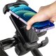 Alogy Uchwyt rowerowy do telefonu 4.7-6.8" na telefon kierownicę roweru na rower motocykl regulowany Alogy Sport czarny 15