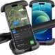 Alogy Uchwyt rowerowy do telefonu 4.7-6.8" na telefon kierownicę roweru na rower motocykl regulowany Alogy Sport czarny 19