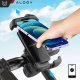 Alogy Uchwyt rowerowy do telefonu 4.7-6.8" na telefon kierownicę roweru na rower motocykl regulowany Alogy Sport czarny 2