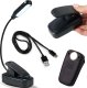 Lampka biurkowa Alogy Lampka Alogy LED nocna na biurko biurkowa do czytania lampa regulowana giętka bezprzewodowa micro USB czarna 17