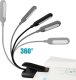 Lampka biurkowa Alogy Lampka Alogy LED nocna na biurko biurkowa do czytania lampa regulowana giętka bezprzewodowa micro USB czarna 9
