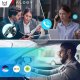 Słuchawka Alogy Słuchawka bezprzewodowa do rozmów Bluetooth 5.3 zestaw słuchawkowy do samochodu auta z wyświetlaczem LED Alogy Czarna 3