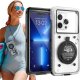 Alogy Etui wodoodporne wodoszczelne IPX68 uniwersalne na telefon do 6.9 cala Case futerał do wody + Smyczka Alogy Czarne 17