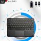 Klawiatura Alogy Klawiatura Bezprzewodowa z touchpadem Bluetooth touchpad do PC TV tabletu USB-C Alogy Wireless Czarna 1