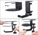 Podstawka Alogy Uchwyt organizer na biurko 2w1 na kubek słuchawki kable biurkowy aluminiowy podstawka wieszak hak Alogy Czarny 3