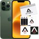 Alogy Szkło hybrydowe do Apple iPhone 13 Pro Max na ekran Alogy Flexi Glass 9H Case Friendly płaskie na ekran 12