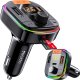 Transmiter FM Yesido Transmiter samochodowy Bluetooth 5.0 FM Szybka Ładowarka 43W 2x USB QC 3.0 + USB-C PD Micro SD Yesido do samochodu czarny 17