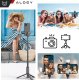 Selfie stick Alogy Selfie stick kijek Bluetooth Alogy Statyw Tripod uchwyt do telefonu zdjęć z pilotem 75.8cm czarny 7