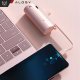 Powerbank Alogy PowerBank 5000mAh Alogy bank energii kieszonkowy mały ładowarka zewnętrzna Power Bank USB-C i lightning Różowy 4