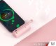 Powerbank Alogy PowerBank 5000mAh Alogy bank energii kieszonkowy mały ładowarka zewnętrzna Power Bank USB-C i lightning Różowy 5