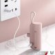 Powerbank Alogy PowerBank 5000mAh Alogy bank energii kieszonkowy mały ładowarka zewnętrzna Power Bank USB-C i lightning Różowy 9
