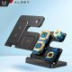 Ładowarka Alogy Ładowarka Bezprzewodowa Indukcyjna Qi QC 3.0 3w1 Szybka do Apple iPhone Airpods Watch Stacja ładująca 15W czarna 3