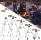 Statyw Alogy Statyw tripod Alogy lekki z pilotem i torbą uchwyt na smartfon, telefon, aparat do zdjęć 105cm 4w1 2