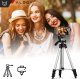 Statyw Alogy Statyw tripod Alogy lekki z pilotem i torbą uchwyt na smartfon, telefon, aparat do zdjęć 105cm 4w1 5