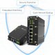 Router MILESIGHT Milesight UR35 Przemysłowy Router LTE z  Wi-Fi PoE i GPS  5* 10/100Mbps (1 * WAN + 4 * LAN) Wzmocniona Aluminiowa Obudowa Dual Sim 2* RS485 DI DO  TCP UDP Modbus MQTT 17