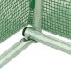 vidaXL Szklarnia ze stalową ramą, zielona, 66 m, 22x3x2 m 11