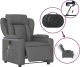 Triton Rozkładany fotel masujący, elektryczny, szary, sztuczna skóra 5