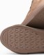 Ombre Męskie wysokie buty trampki z dekoracyjną lamówką  brązowe V2 OM-FOTH-0158 40 6
