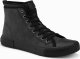 Ombre Męskie buty wysokie trampki z dekoracyjną cholewką  grafitowe V4 OM-FOTH-0158 46 3