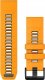 Garmin Garmin QuickFit-Armband 26 mm Silikon Spark Orange/Graphit 1