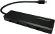 HUB USB LC-Power LC-Power LC-HUB-U3-4-C 2xUSBA 1XUSB-C Black retail 1