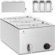 Royal Catering Bemar podgrzewacz elektryczny z kranem 3 x GN 1/3 600 W Bemar podgrzewacz elektryczny z kranem 3 x GN 1/3 600 W 1