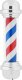 Physa Słupek szyld fryzjerski barberski barber pole obrotowy podświetlany 38 cm - srebrny Słupek szyld fryzjerski barberski barber pole obrotowy podświetlany 38 cm - srebrny 5
